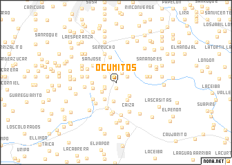 map of Ocumitos