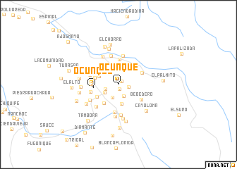 map of Ocunque