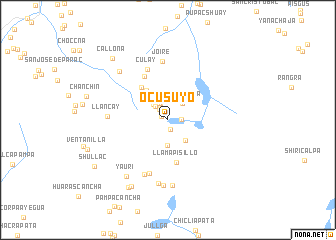 map of Ocusuyo