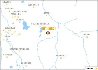 map of Ocuviri