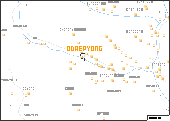 map of Ŏdaep\