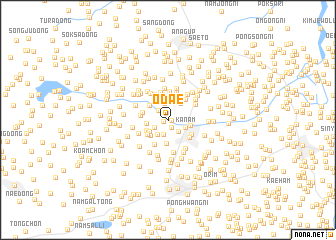 map of Odae