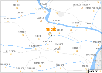 map of Odaia