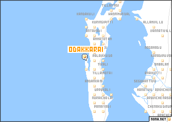 map of Odakkarai