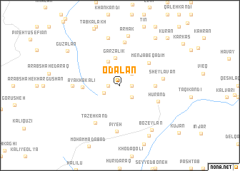 map of Odālān