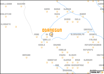 map of Odan Egun