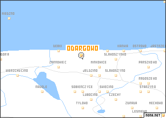 map of Odargowo