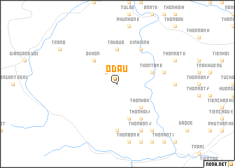 map of Ô Dầu