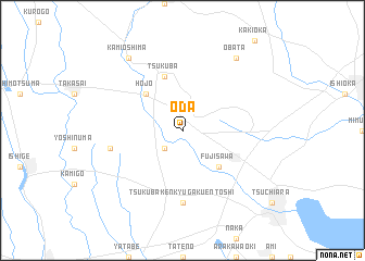 map of Oda