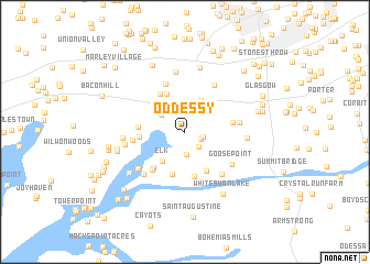 map of Oddessy