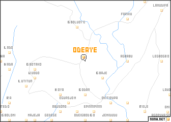 map of Ode Aye