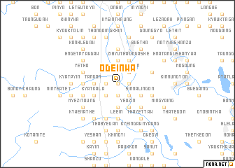 map of Odeinwa