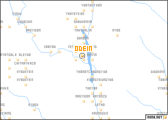 map of Odein