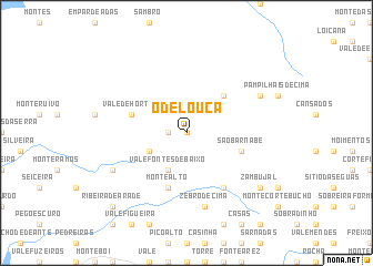 map of Odelouca