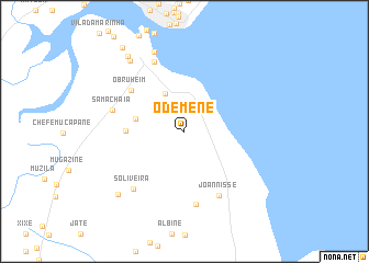 map of O. Demene