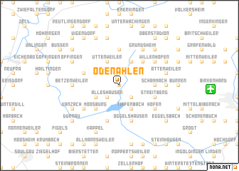 map of Ödenahlen