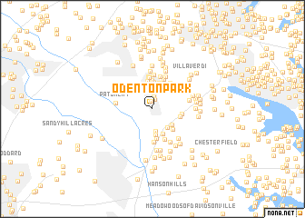 map of Odenton Park