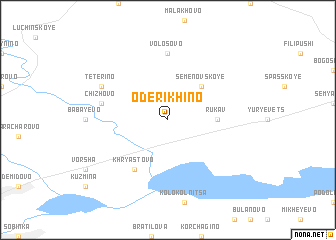 map of Oderikhino