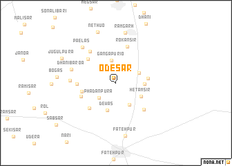 map of Odesar