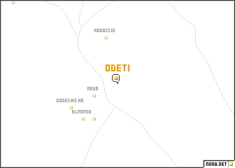 map of Odeti