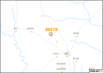 map of Odeya