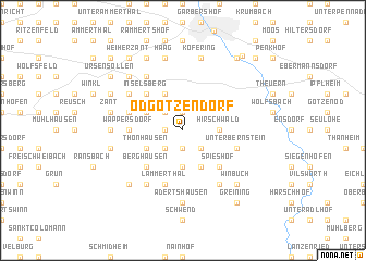 map of Ödgötzendorf