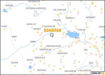 map of Odhanda