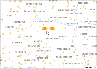 map of Odhāno