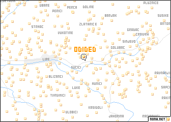 map of Odided