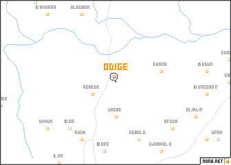 map of Odige
