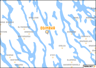 map of Odimbwa
