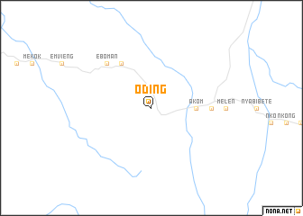 map of Oding