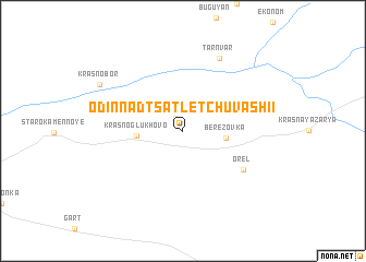 map of Odinnadtsat\