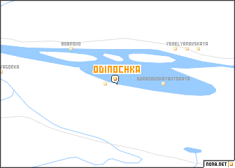 map of Odinochka