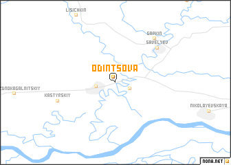 map of Odintsova