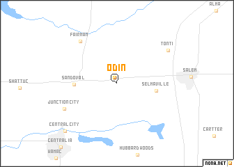 map of Odin