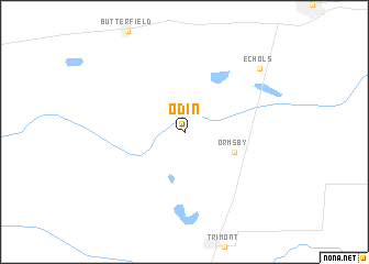 map of Odin