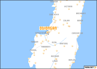 map of Odiongan