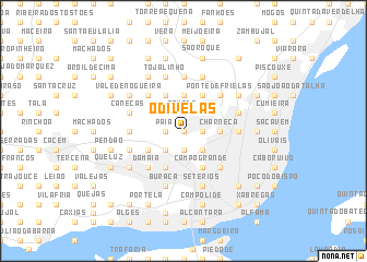 map of Odivelas