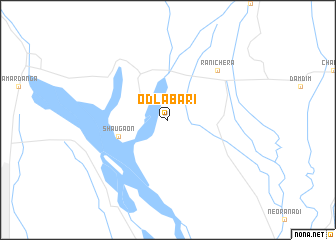 map of Odlābāri