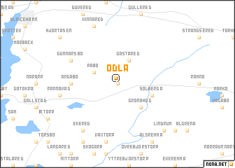 map of Odla