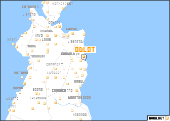 map of Odlot