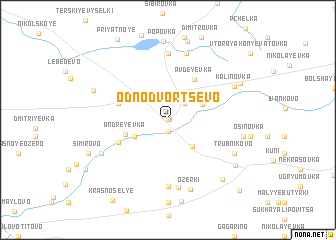 map of Odnodvortsevo