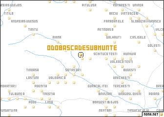 map of Odobasca de sub Munte