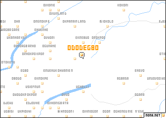 map of Ododegbo