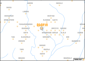 map of Odofin