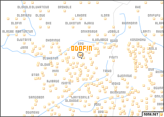 map of Odofin