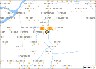 map of Odokkon