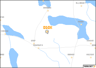 map of Odok