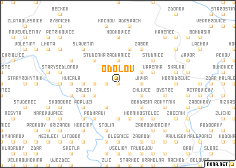 map of Odolov